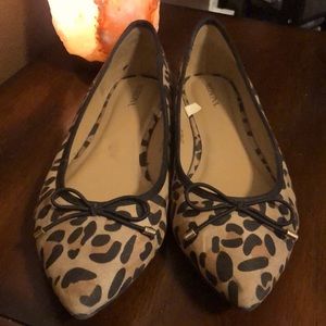 Merona Leopard Flats